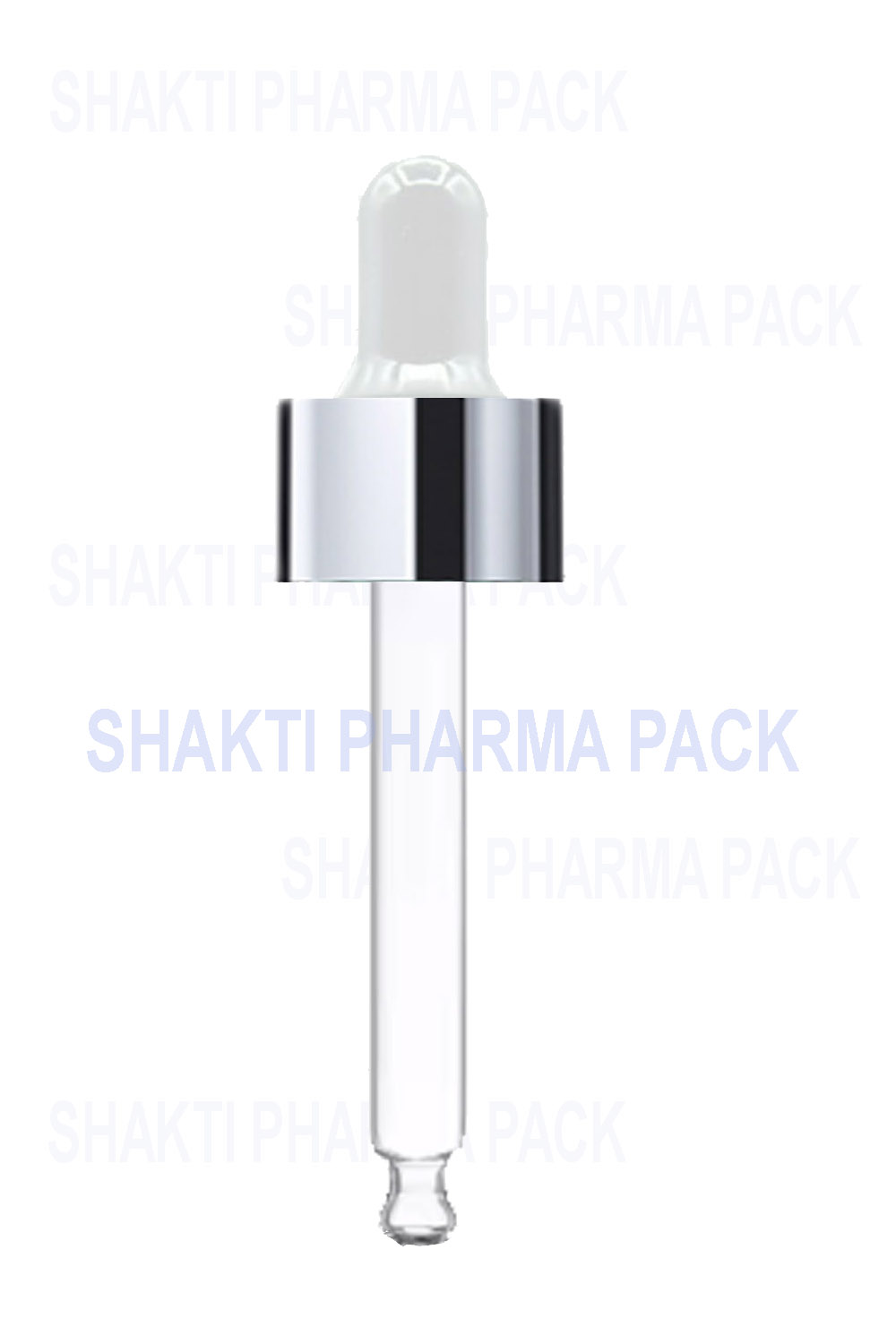 20MM SILVER GLASS WHITE