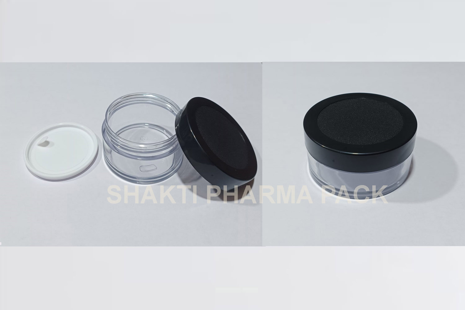 08GM ACRLIC JAR BLACK CAP