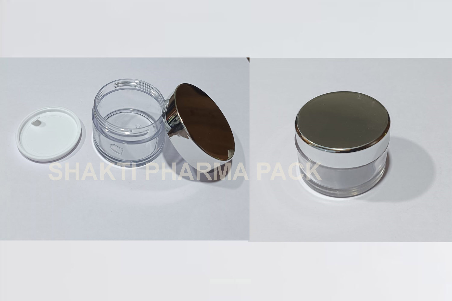 15GM ACRLIC JAR SILVER CAP