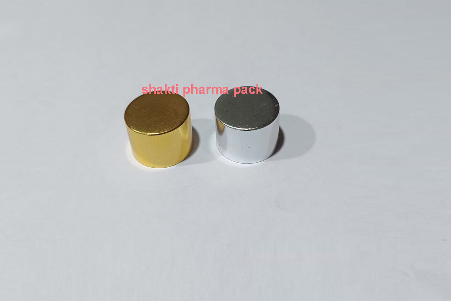 20MM BOTTLE CLOSURE GOLDEN SILVER CAP
